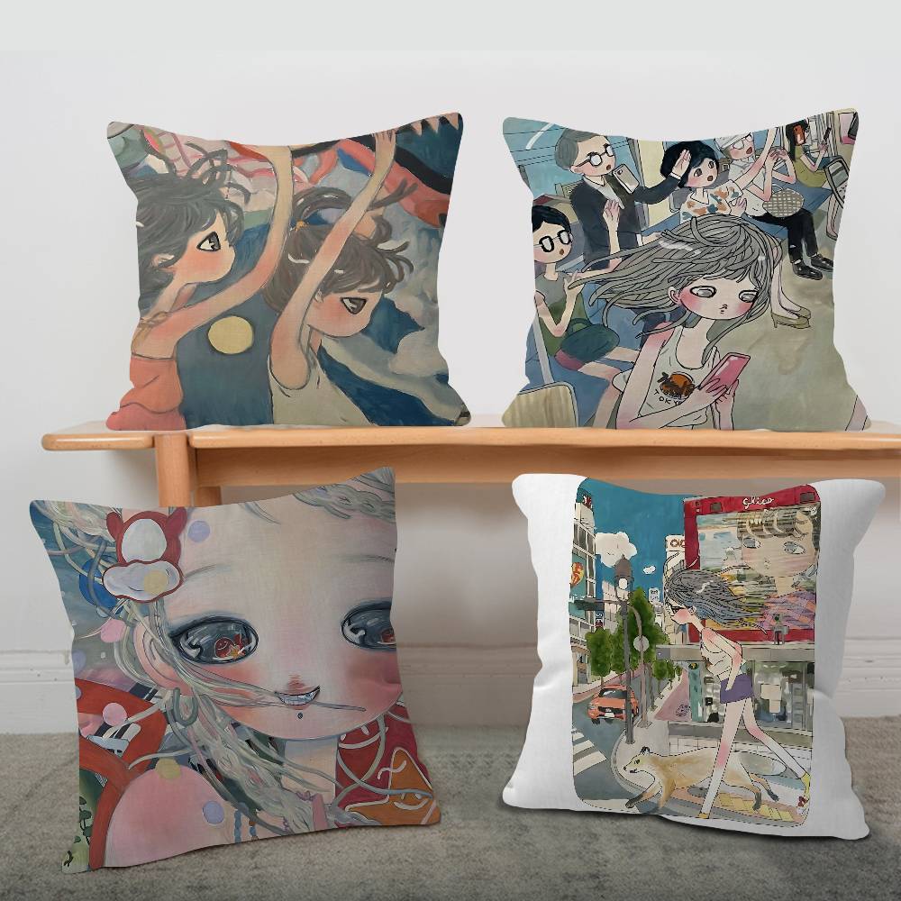 Aya Home Textiles - Fodera per Cuscino A-Aya Takano, Federa
