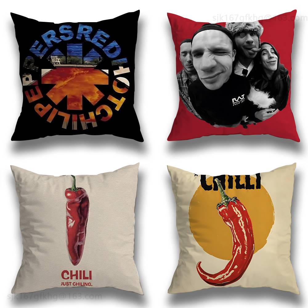 Home Textiles Inc - R-Red Hot C-Chili Peppers Federa per