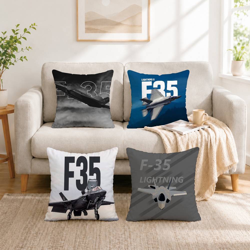 Home Textiles Inc - Cuscino decorativo quadrato fronte-retro C-Cool F-35