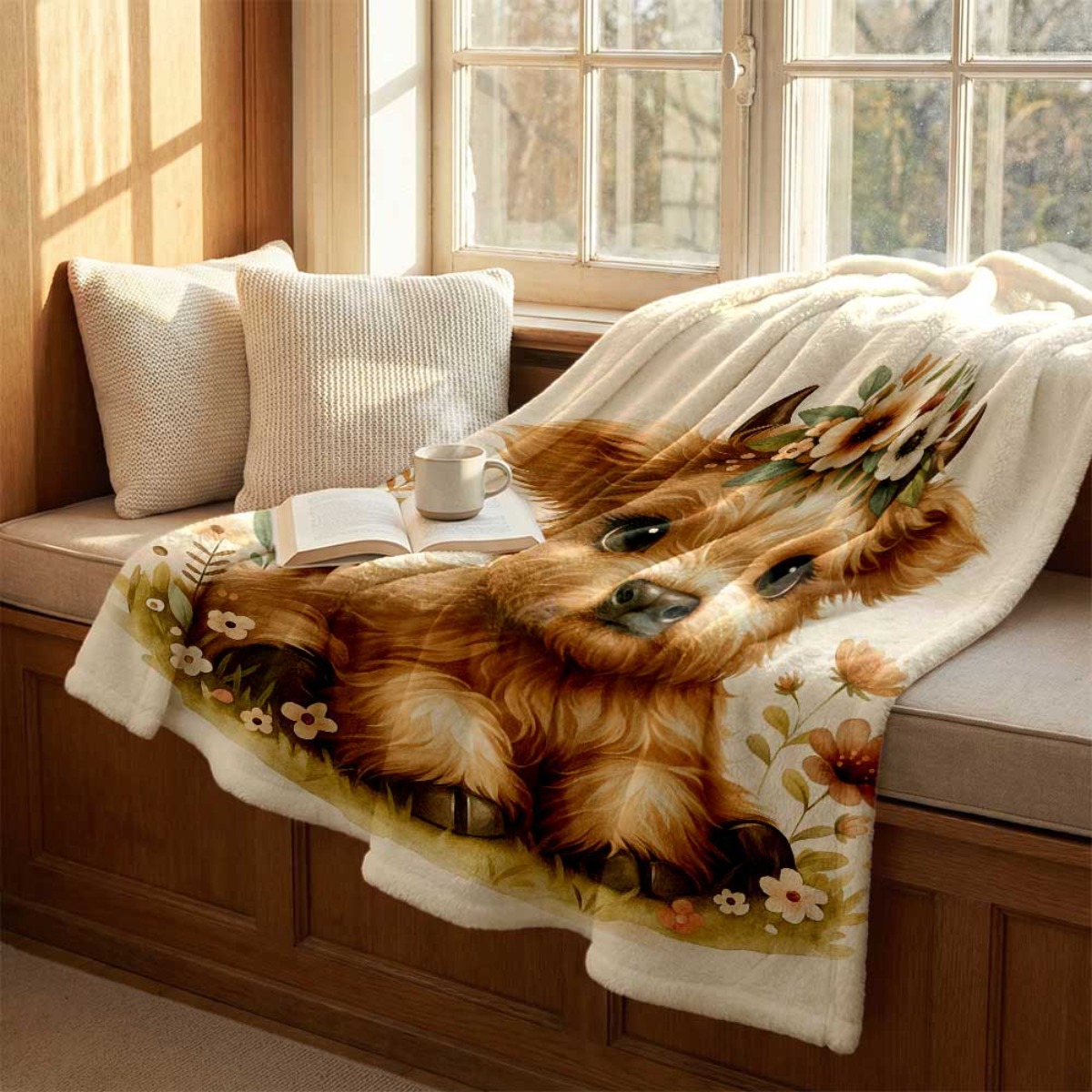 Coperta in Flanella con Motivo - Highland Home Textiles recensione e prezzo