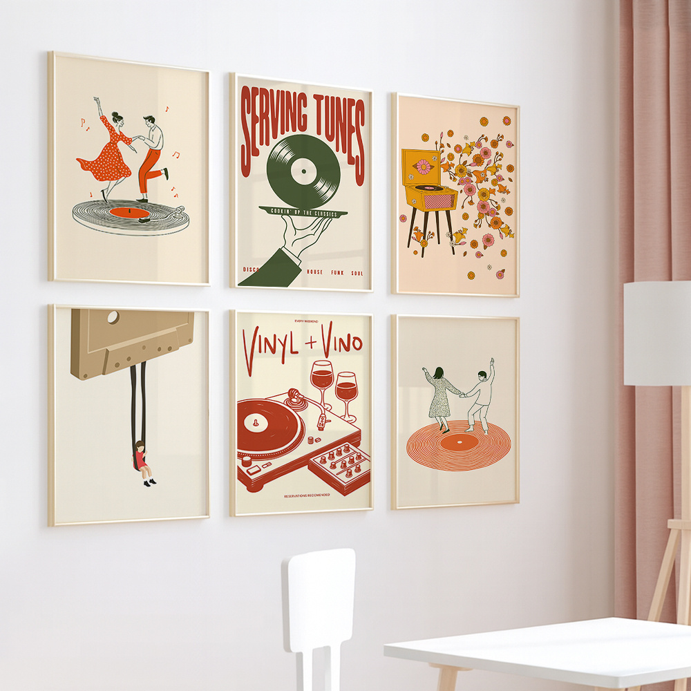 Poster su Tela Vintage con Tem - Vintage Home Textiles recensione e prezzo