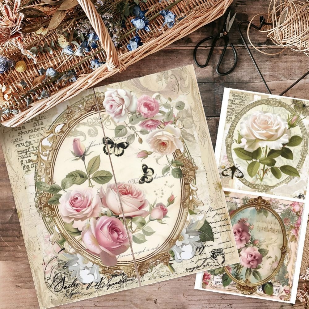 3 pezzi/set Rose Rub on Trasfe - Vintage Home Textiles recensione e prezzo