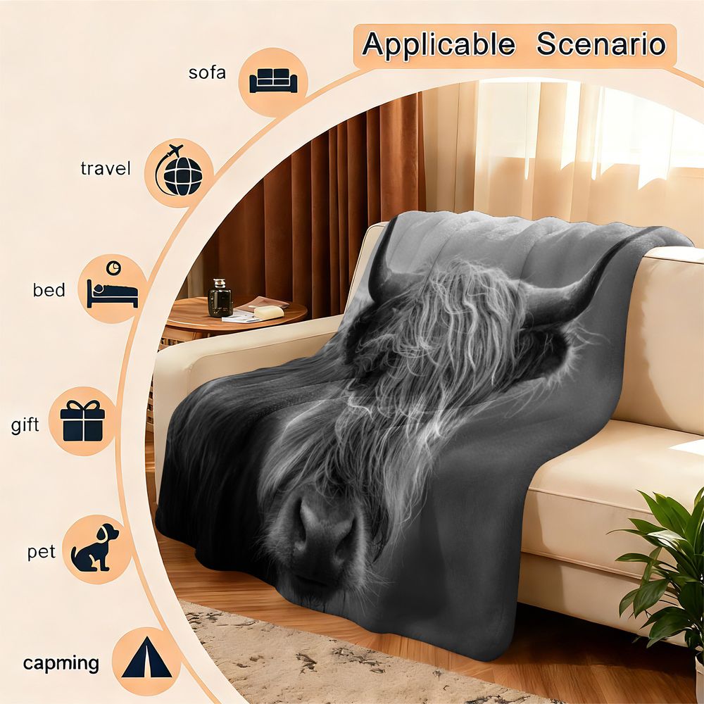 Coperta in flanella Highland C - Highland Home Textiles recensione e prezzo